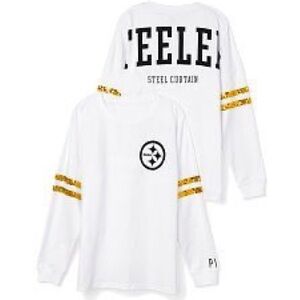 Vintage PINK VS Steelers long sleeve